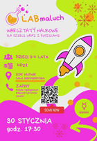 LAB Maluch - warsztaty naukowe dla maluchów z rodzicami