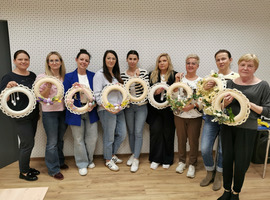 Wianek wielkanocny - warsztaty szydełkowe dla dorosłych